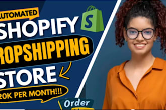 build automated shopify dropshipping store shopify audit shopify app developer