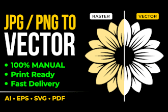 convert jpg jpeg png to editable PDF or vector files
