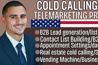 do real cold calling, lead generation, appointment setting, bulk skip tracing