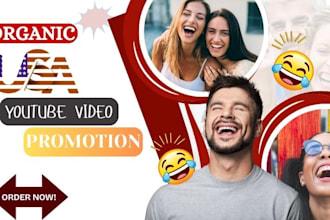 promote youtube video to a real USA audience