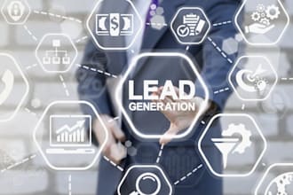be your sales representative, generate b2b sales lead, close deal, telemarketing