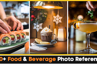edit and retouch your food photography to make it fresh and professional photo