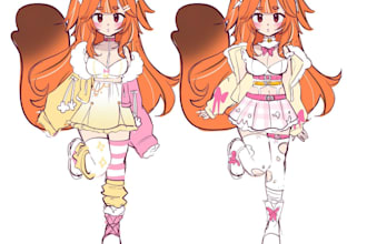 draw 2d illustration art, vtuber art, erotic art, concept art nsfw furry art sfw