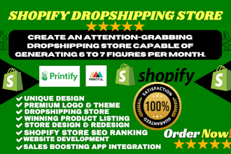 design shopify store clone shopify store shopify dropshipping  store