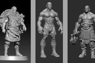 create 3d action figure articulated action figure 3d articulated model 3d toy