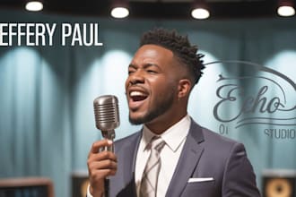 do soulful catchy jingle lyrics, singer, podcast jingle, radio jingle, rap intro