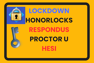 do honorlocks, proctor u, lockdown, proctaria