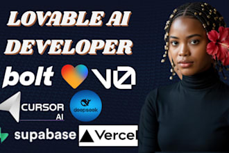 build webapp with lovable ai lovable bolt new react nextjs v0 deepseek supabase