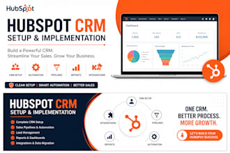 setup and implement hubspot CRM for your business