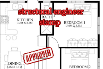 structural engineer, california, ohio, indiana pe stamp for city permit