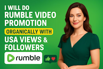promote your rumble video or channel organically with SEO and niche targeting