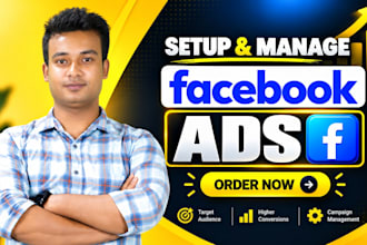 setup and manage meta ads marketing campaigns meta ads manager and facebook ads