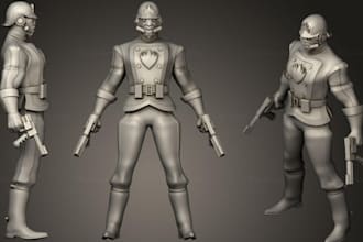 do advance 3d character rigging for maya, cinema 4d, blender, mixamo, c4d model