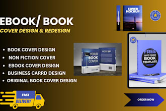 design book cover, ebook cover, KDP and ingramspark book cover for amazon lulu