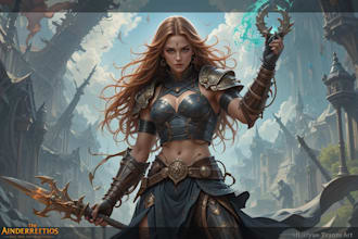 do character art, dnd, and game art