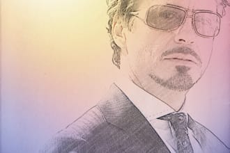 make your photo into pencil art and sketch
