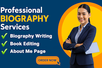 ghostwrite nonfiction memoir, autobiography ebook writer life story biography