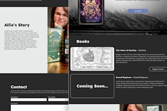 ebook author website author website book author website author landing page