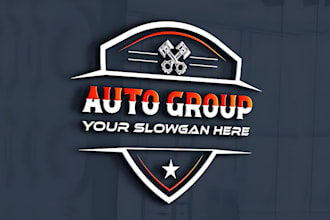 make a auto dealership car detailing automotive and car wash logo design