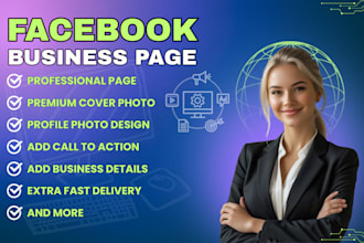 create and set up a professional facebook business page