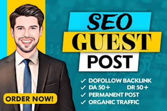 do seo guest post and dofollow backlinks high traffic site