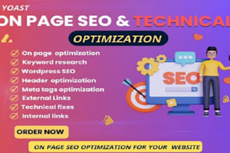 optimize onpage technical SEO wordpress, showits, odoo, duda for google ranking