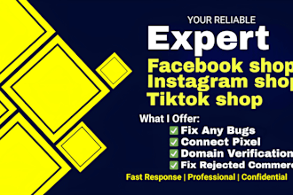 set up facebook instagram tiktok shops for your store