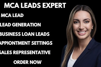 generate exclusive mca leads business loan lead and appointment settings