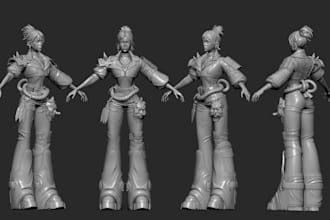 do 3darticulated model, 3d toy, 3dprinting, articulated action figure, toy model