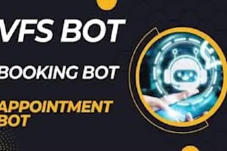 buildvfs appointment bot,bls appointment bot,USA visa , tls booking bot