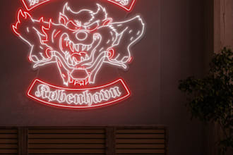 creating a digital neon visualization