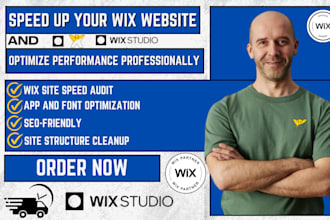 speed up your wix website and optimize performance professionally