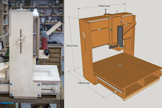make detailed cut lists and material plans for your furniture woodworking builds