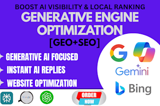 do generative engine optimization seo for chatgpt ai and website top ranking