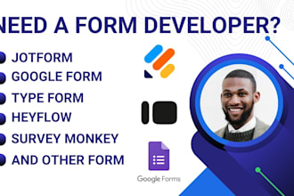 create design any online survey forms jotform google form typeform