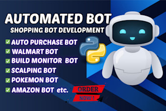 build auto purchase bot pokemon center target popmart walmart bot scalping bot