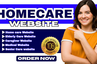 homecare website homcare booking website homecare website redesign
