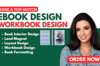 design your PDF workbook, worksheet, lead magnet, checklist, ebook design