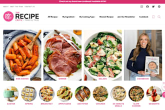 design food recipes shopify store spice, barbeceu website groceries store