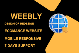 design, redesign, and optimize your weebly website for SEO