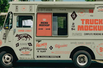 do 3d car wraps, vinyl car, assetto corsa, 3d food truck and van wrap design
