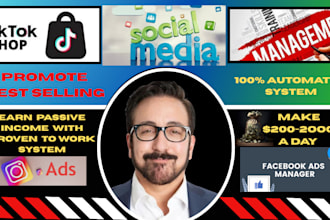 be social media ai automation mananagement, tiktok fb ig social medial marketing