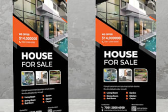design trade show or backdrop signage retractable pop up banner roll up banner