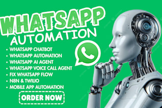 build whatsapp ai chatbot whatsapp business api automation n8n fix flow cxgenie