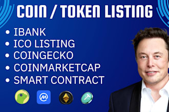 fast track token listing coin listing on coinmarketcap coingecko and more