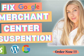 fix google merchant center account suspension