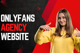 design onlyfans website, agency website, modeling website, dating website