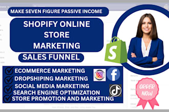 promote shopify store boost shopify sales ecommerce and dropshipping marketing