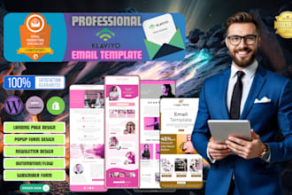 design klaviyo pro email template for campaign