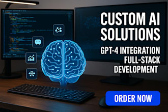 build a custom ai website app saas mvp tool with gpt lovable ai full stack
